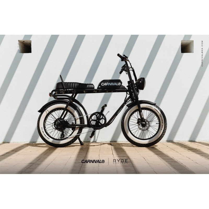 พร้อมส่งมือ 2 สภาพดี CARNIVAL x RYDE Culture RydeKart 500W All Black Limited Edition