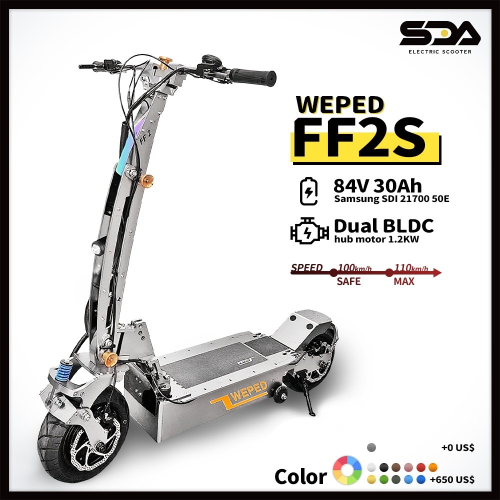 WEPED FF2S ESCOOTER 84V 30Ah 2520Wh