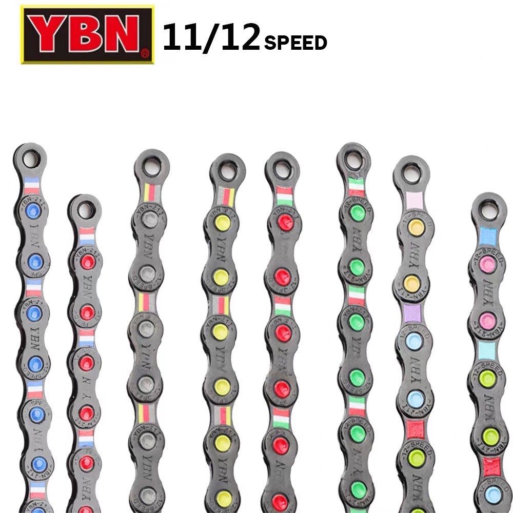 โซ่จักรยาน YBN 11 12 สปีด โซ่เสือหมอบ เสือภูเขา Road Bike MTB Chain