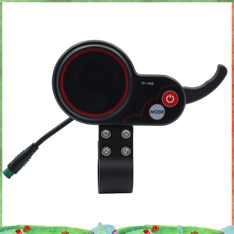 Super 1 ชิ้น TF100 จอแสดงผลสกู๊ตเตอร์สเก็ตบอร์ดแดชบอร์ดแบบพกพากลางแจ้งสาหรับ Shilop ชิ้นส่วนสกู๊ตเตอร์ไฟฟ้า 5Pin