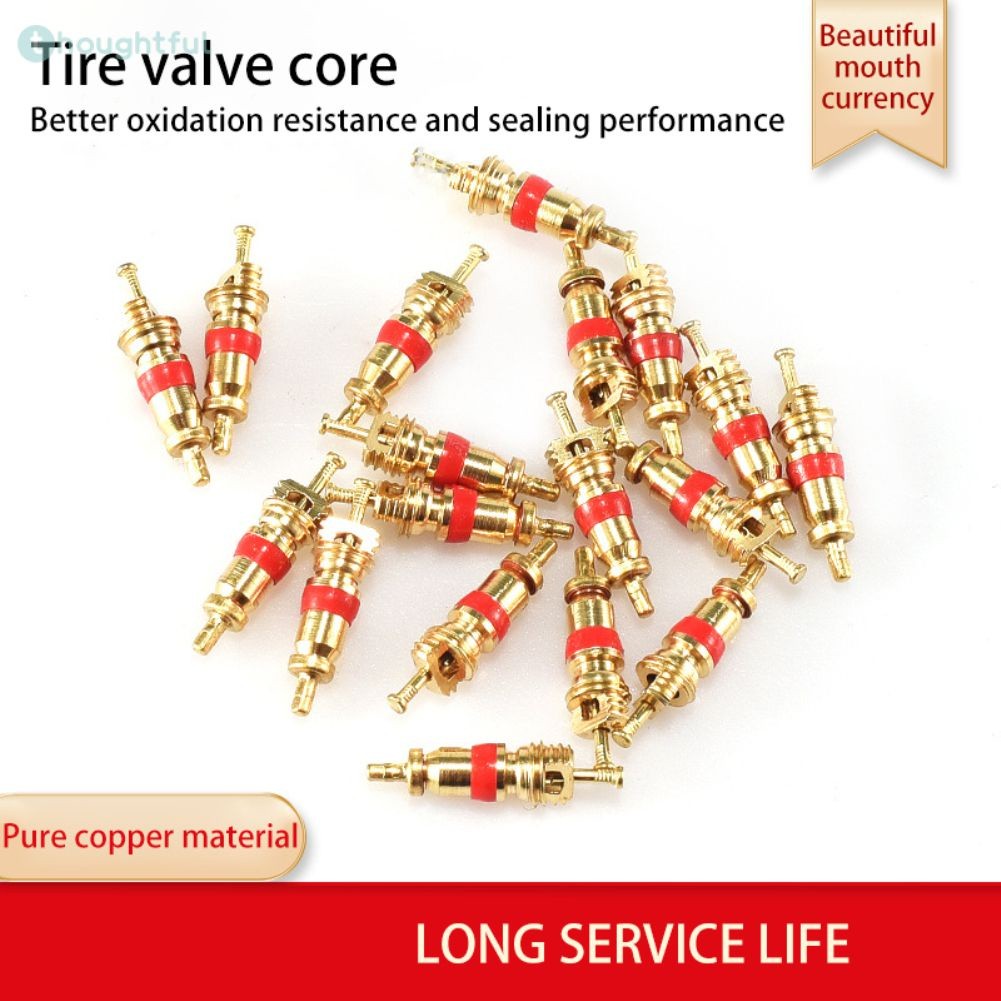 แกนวาล์วทองแดงบริสุทธิ์ จักรยาน รถยนต์ไฟฟ้า รถจักรยานยนต์ ท่อในรถยนต์ แกนวาล์ว จักรยานเสือภูเขา American Alloy ปาก Core TH