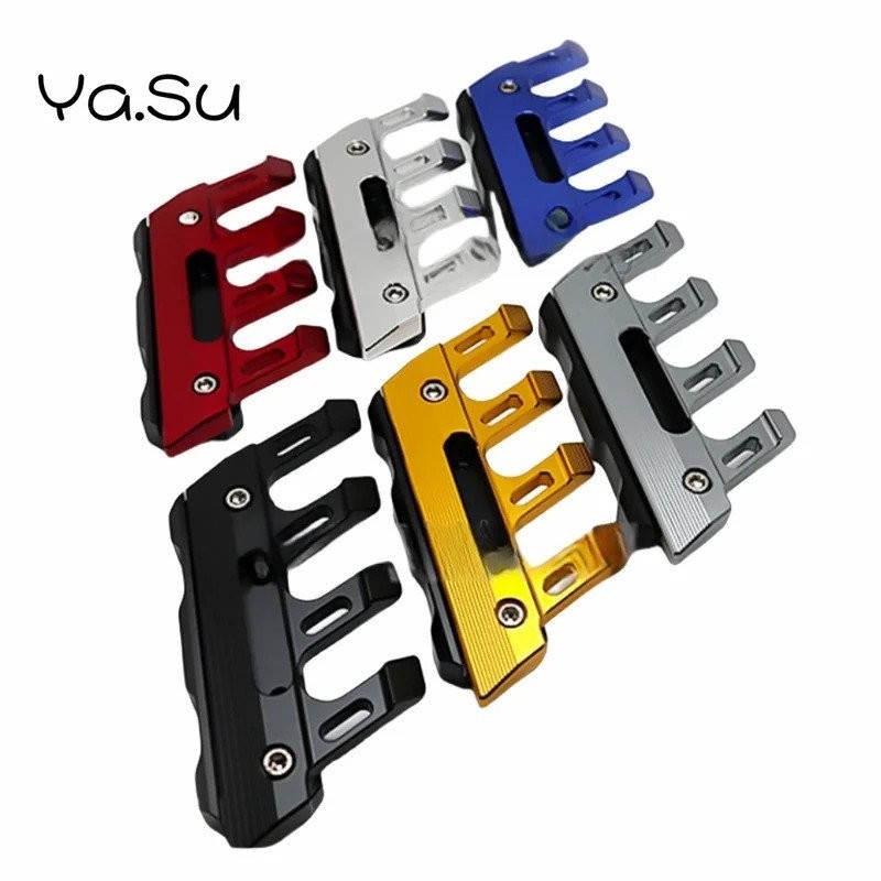 Universal CNC ฝาครอบป้องกันเหมาะสาหรับ Yamaha NMAX155 XMAX300 TMAX530 TMAX560 บังโคลนหน้า Antifall ฝาครอบป้องกัน