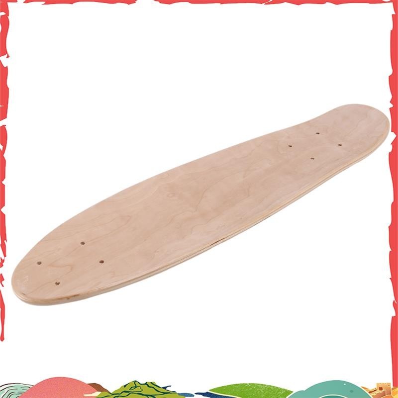 แผ่นสเก็ตบอร์ดเปล่า ขนาด 555x15 ซม จากไม้มะปี๊ สำหรับเลื่อนและการปรับแต่งเอง