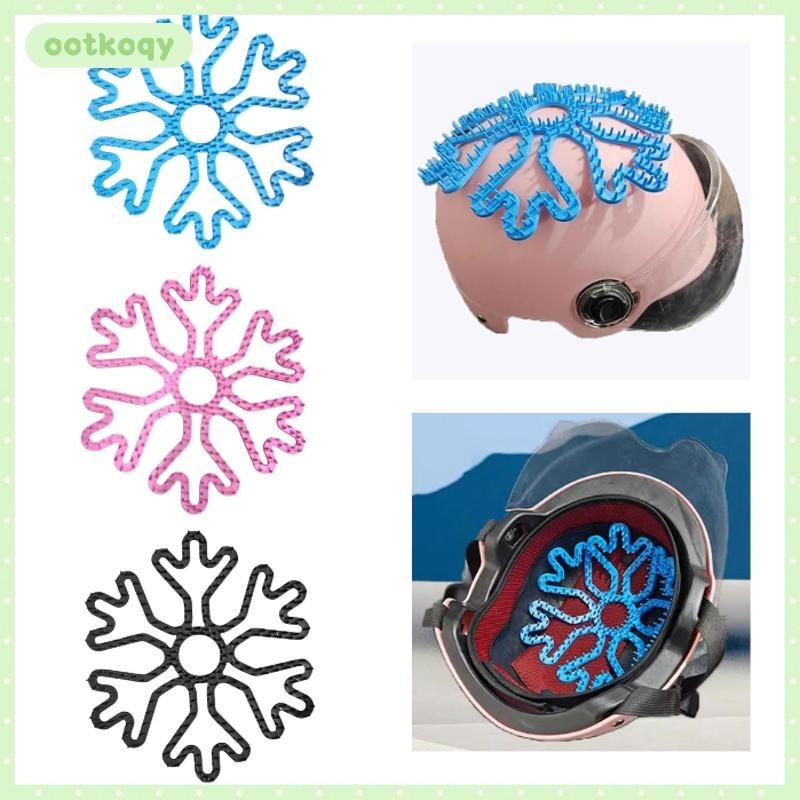 ซิลิโคนหมวกกันน็อคซับหมวกกันน็อคแทรกฉนวนกันความร้อนระบายอากาศเบาะซับเสื่อสาหรับจักรยานขี่จักรยานรถจักรยานยนต์