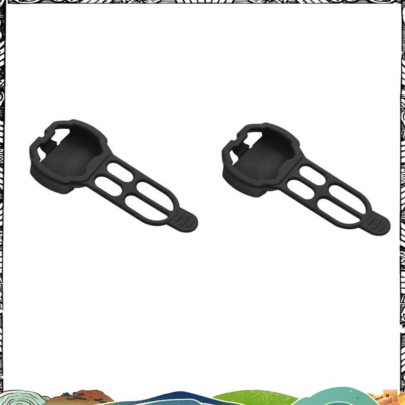 คุณภาพสูง case สำหรับจักรยาน sensor อาทิเช่น Garmin Bryton มีสองชิ้น สีดำ