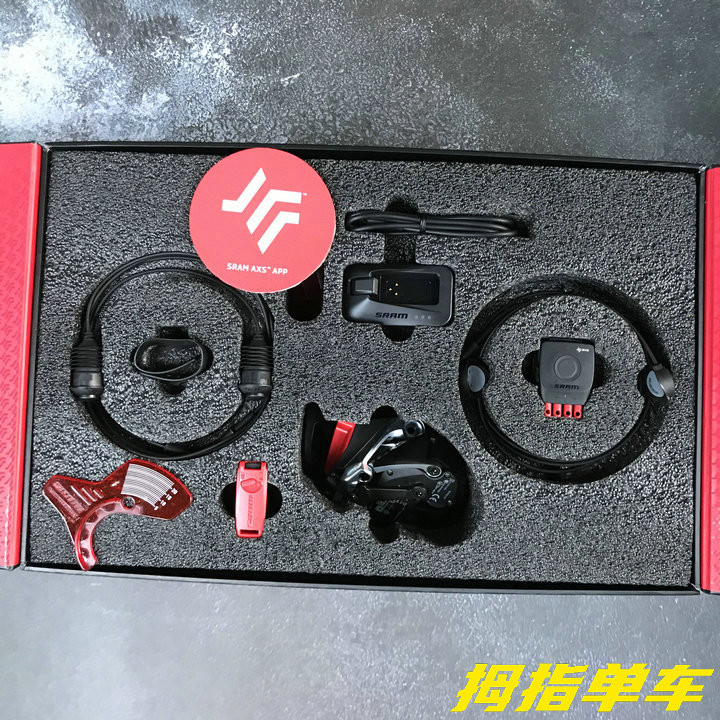 ใช้ Speed Link SRAM TT 1x ชิ้นส่วนอิเล็กทรอนิกส์ TT Shift Kit AERO Iron Three Road Bike RED AXS