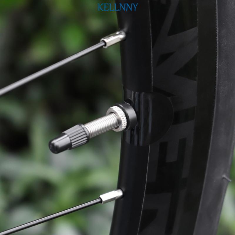 Kelln สติกเกอร์ป้องกันวาล์ว Schrader สำหรับจักรยาน ทนทานต่อสภาพอากาศทุกประเภท