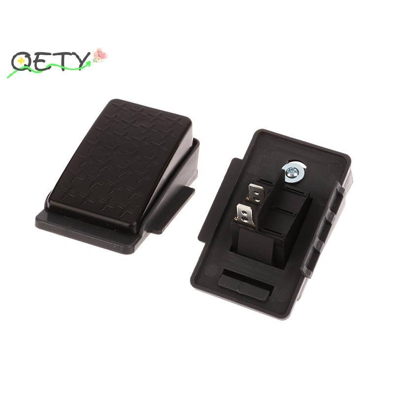 qetyellow Accelerator เหยียบไฟฟ้าสวิตช์เท้าอุปกรณ์เสริมเหมาะสาหรับเด็ก Power Wheels Car Ride On Toy Replacement Parts TH