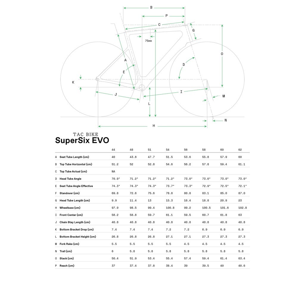 จักรยานทางเรียบ Cannondale SuperSix EVO สำหรับปั่นบนถนนและเส้นทางเรียบ