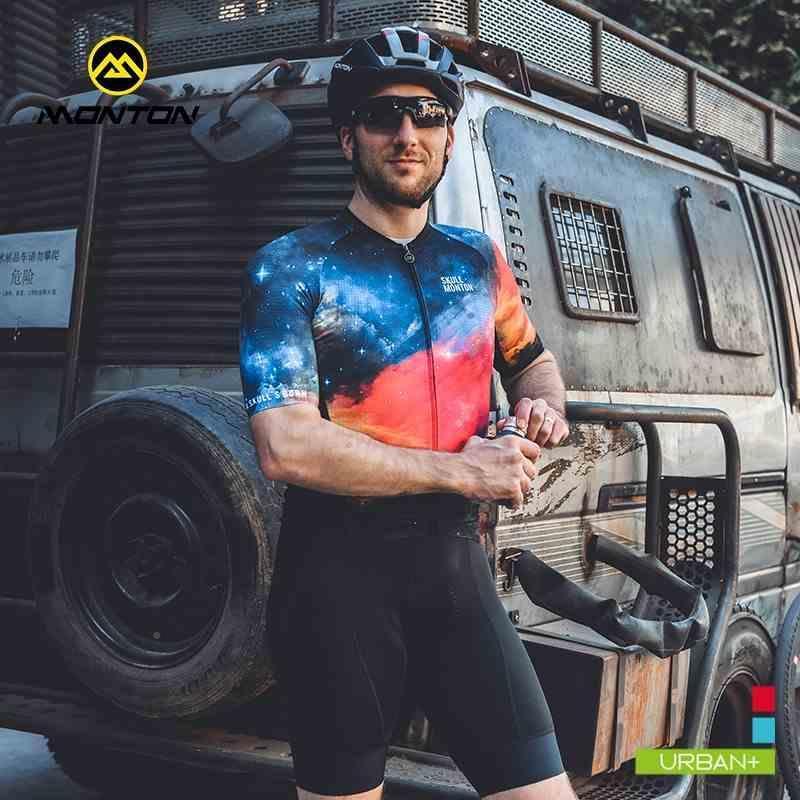 สินค้าใหม่ เสื้อเจอร์ซีย์slimfit professional สำหรับนักปั่นจักรยานในฤดูร้อน