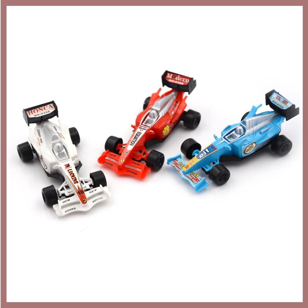 Dnotbrag โมเดลแข่งรถใหม่แสดงอัตโนมัติ F1 Equation รถแข่งดึงกลับรถของเล่น TH