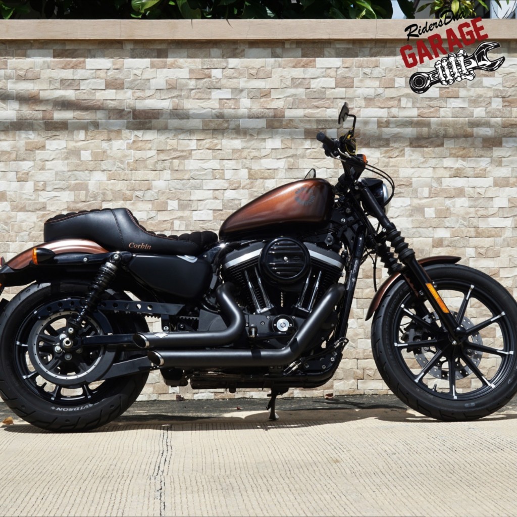 HARLEY DAVIDSON Sportster XL883N เคลือบแก้ว Crystal Coat เจ้าของคนเดียว