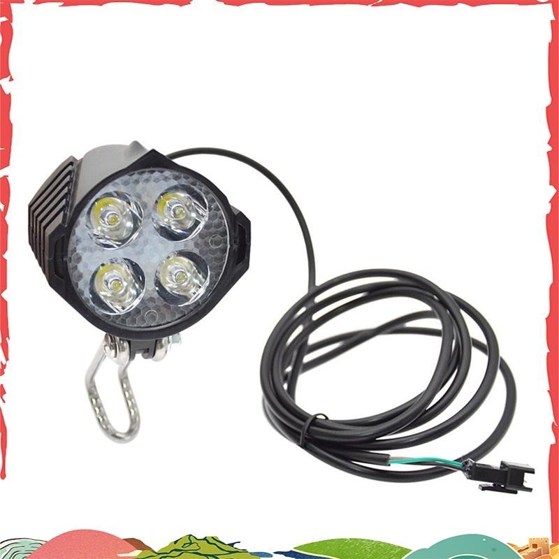 ไฟหน้าและแตรกันน้าสำหรับไฟจักรยานไฟฟ้า 36V48V