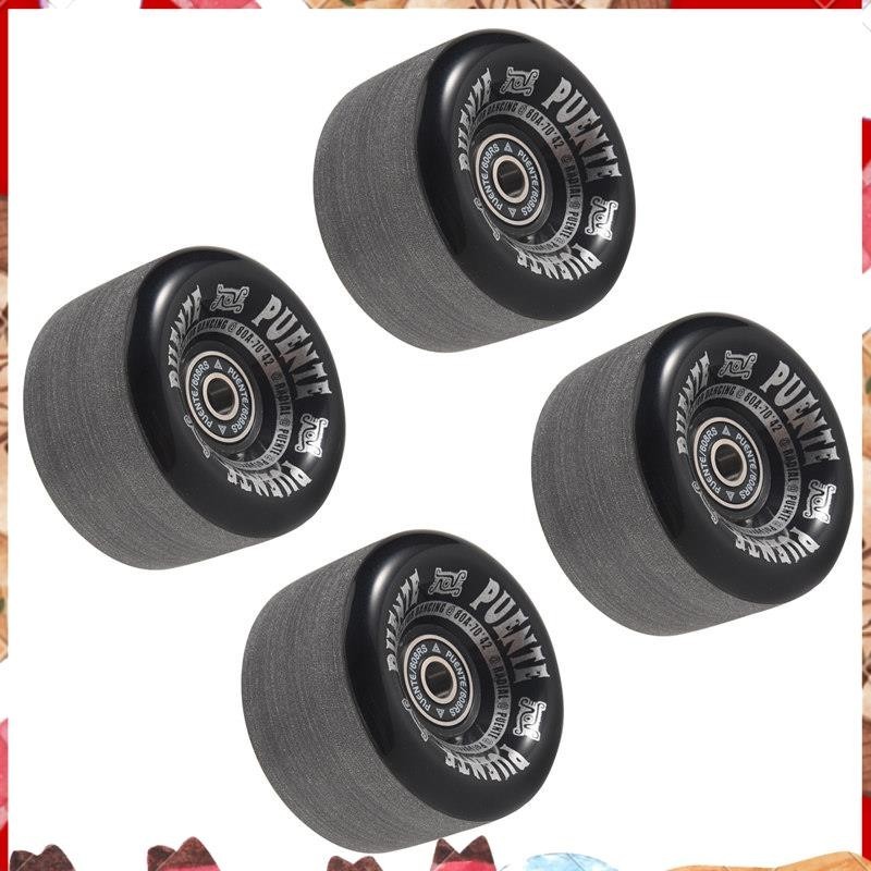 Puente สเก็ตบอร์ด ชุดล้อ 4 ชิ้น ขนาด 70x42 มม สำหรับสเก็ตบอร์ดและลองบอร์ด