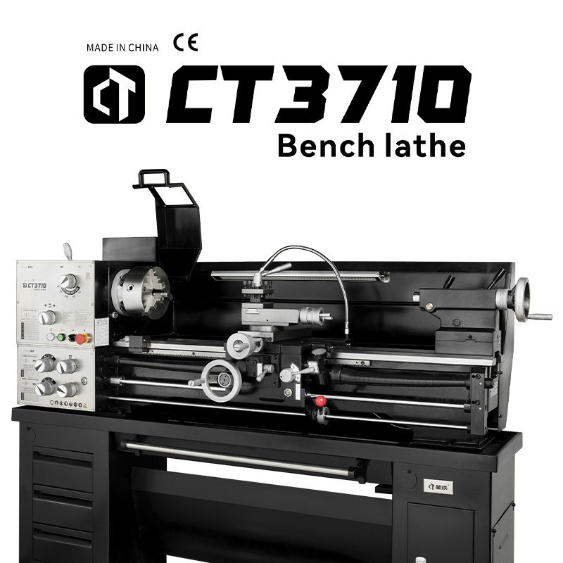 เครื่องกลึงสามเสาความแม่นยำสูง CT3710 เหมาะสำหรับงานหนักและเบา ใช้งานได้ทั้งในบ้านและโรงเรียน