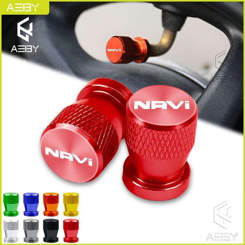 2PCS รถจักรยานยนต์อลูมิเนียมยางล้อตกแต่งชิ้นส่วนวาล์ว Stem Caps สาหรับ Honda DREAMWING Navi 110 NavI อุปกรณ์เสริม