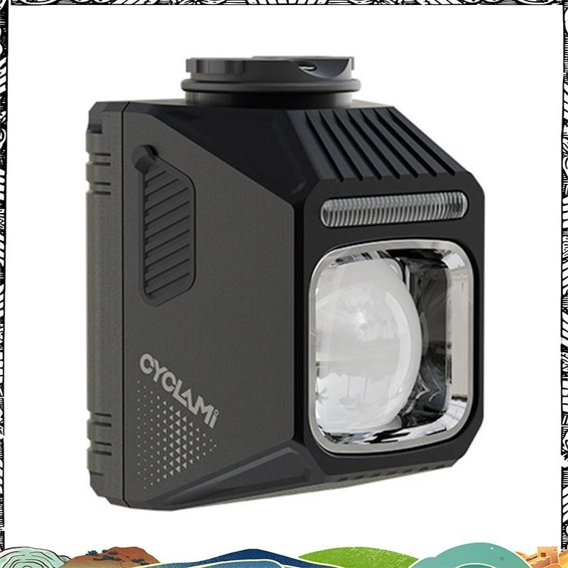 โคมไฟหน้าจักรยานกันน้ำ ใช้งานได้ทั้งกลางวันและกลางคืน ออกแบบมาเพื่อการขี่บนท้องถนน