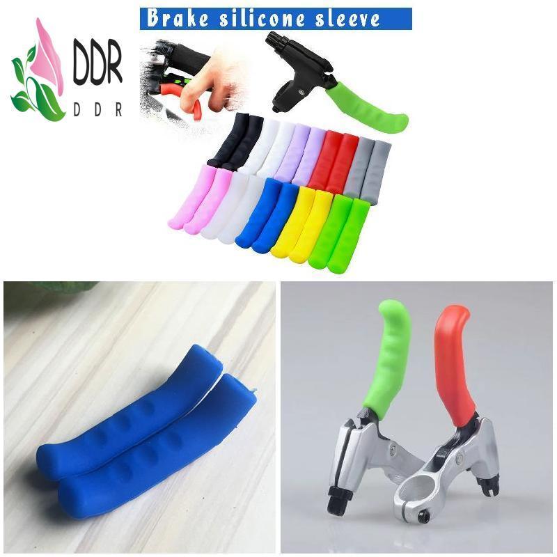 ครอบคลุมคันโยกซิลิโคนสำหรับจักรยาน ลดการเลื่อน มีให้กับเบรกและสวิตช์ของจักรยาน MTB