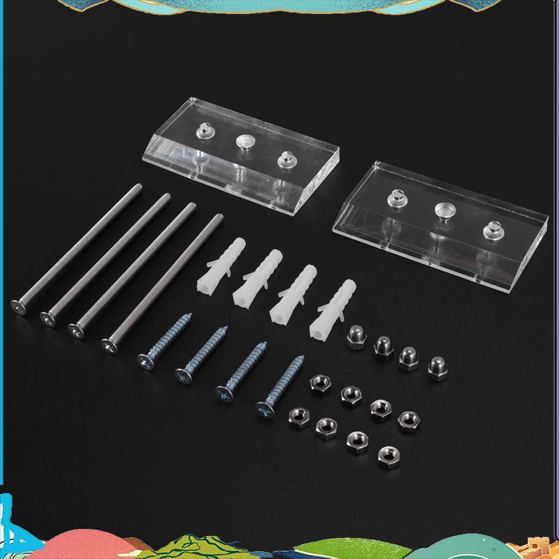 ที่แขวนสเก็ตบอร์ด ชั้นวางติดผนัง 2 ชิ้น สำหรับการแสดงและจัดเก็บสเก็ตบอร์ด