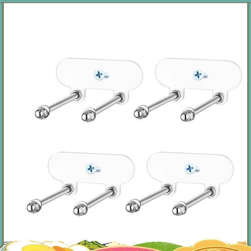 ชุดแขวนสเก็ตบอร์ดแบบติดผนัง พร้อมช่องสำหรับสเก็ตบอร์ด ลองบอร์ด และสกูตเตอร์ จำนวน 4 ชิ้น