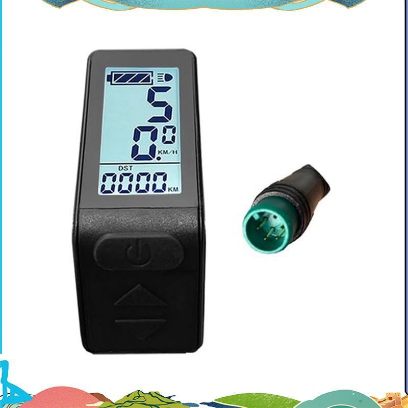เอบค์ มิเตอร์จอ LCD KTLCD4 แบบกันน้ำ ชุดติดตั้งง่ายสำหรับจักรยานไฟฟ้าที่ใช้คอนโทรลเลอร์ KT