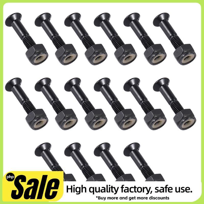 เซ็ตอุปกรณ์สเก็ตบอร์ด 16 ชิ้น สกรูและฮาร์ดแวร์สำหรับสเก็ตบอร์ด