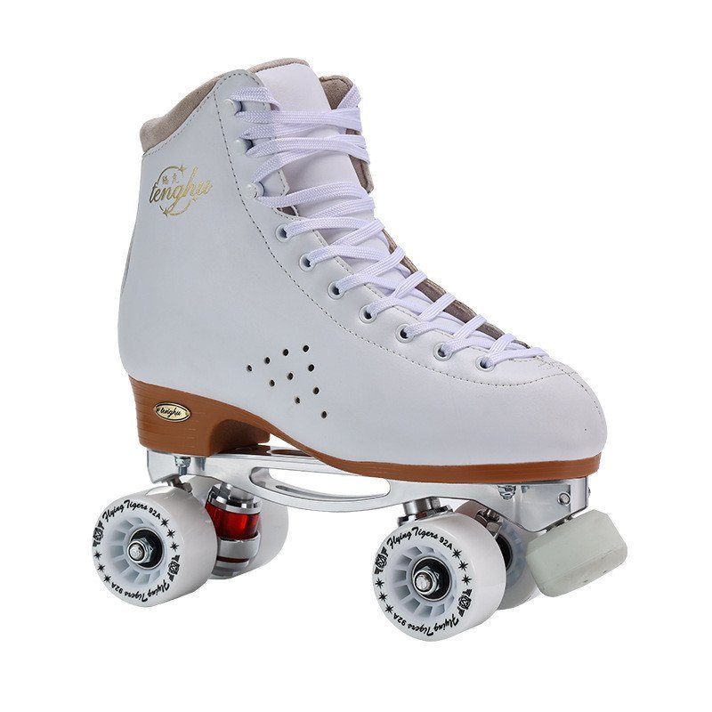 รองเท้าสเก็ตดีไซน์ลายสองแถบสำหรับผู้ใหญ่ แบบใหม่