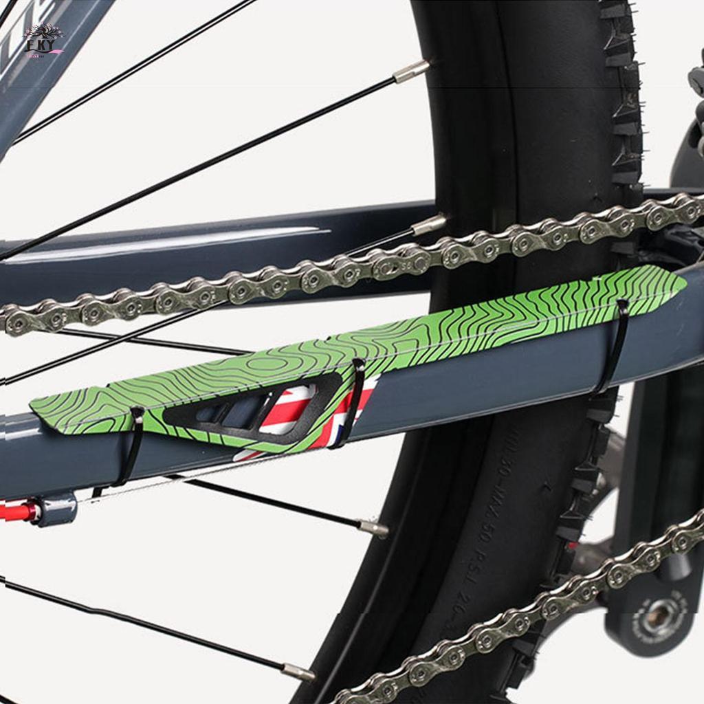 สติกเกอร์สำหรับโซ่จักรยาน ป้องกันรอยขีดข่วนและน้ำ สำหรับจักรยานเสือภูเขาและเสือหมอบ