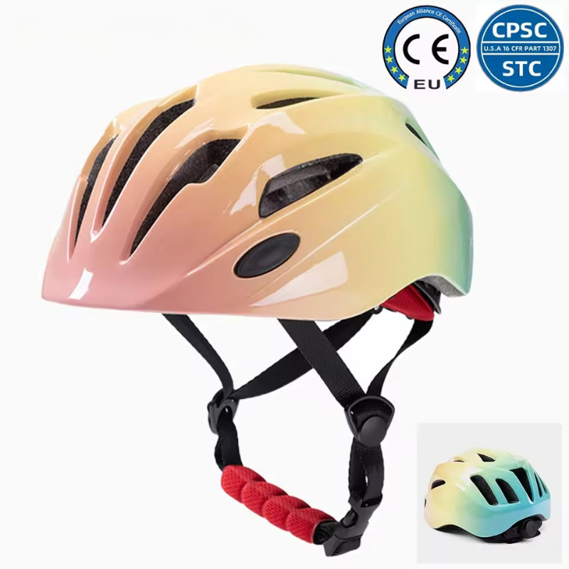 หมวกกันน็อคUltralightweight EPS PC สำหรับเด็ก ใช้ได้ทั้งจักรยานและสเก็ตบอร์ด