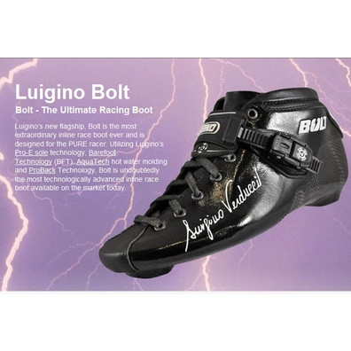 รองเท้าสเก็ตLUIGINO BOLT สำหรับการแข่งขันระดับมืออาชีพ รองเท้าโรลเลอร์สเก็ตคุณภาพเยี่ยม