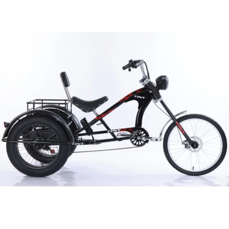 รถสามล้อไฟฟ้าสำหรับผู้ใหญ่ ด้วยกำลังไฟ 350W และแบตเตอรี่ 15Ah30Ah50Ah มีตะกร้า เพื่อความสะดวกในการใช้งานของคนแก่