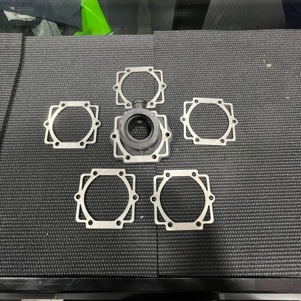 แป้นกดคอหลีด สแตนเลส KR