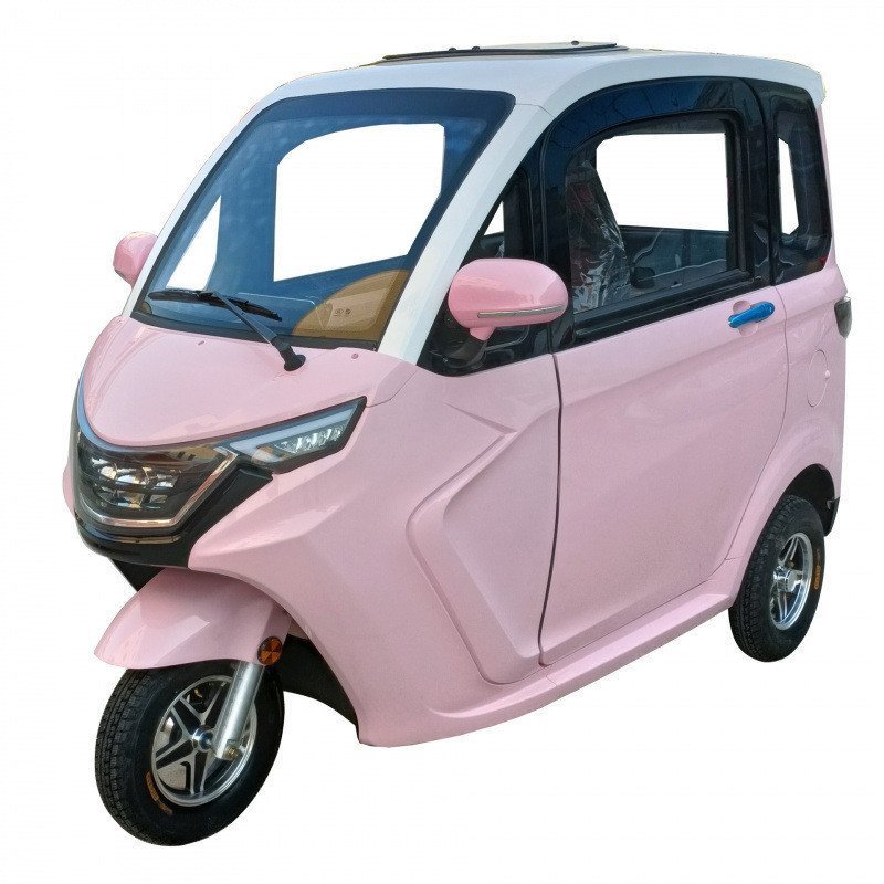 สามล้อไฟฟ้าขนาดเล็กสำหรับผู้หญิงผู้ใหญ่ ขับเคลื่อนด้วยไฟฟ้า