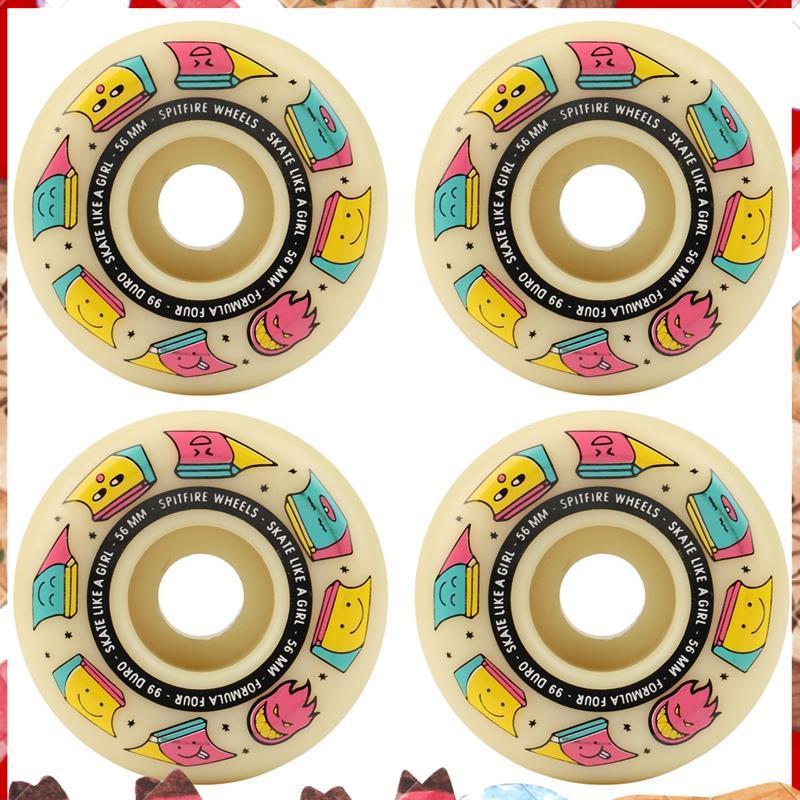 ล้อสเก็ตบอร์ด Street Brushing Wheel ขนาด 56 มม 99DU