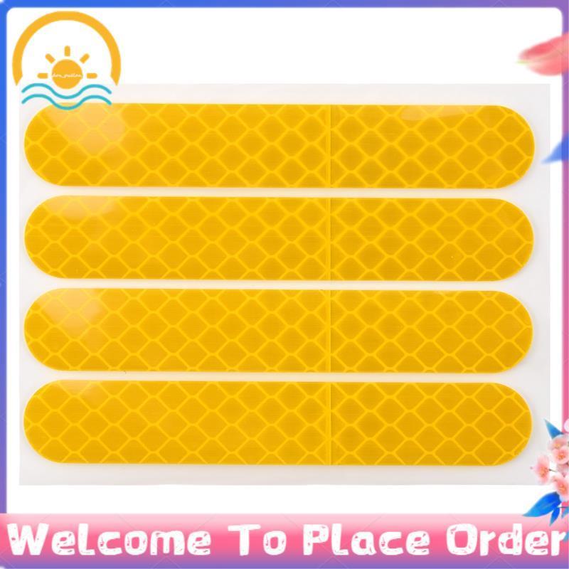 สติกเกอร์สะท้อนแสงแถบเตือนกันน้าสติกเกอร์สะท้อนแสงกลางคืนสาหรับ สูงสุด ก30 ตกแต่งสกู๊ตเตอร์ไฟฟ้า