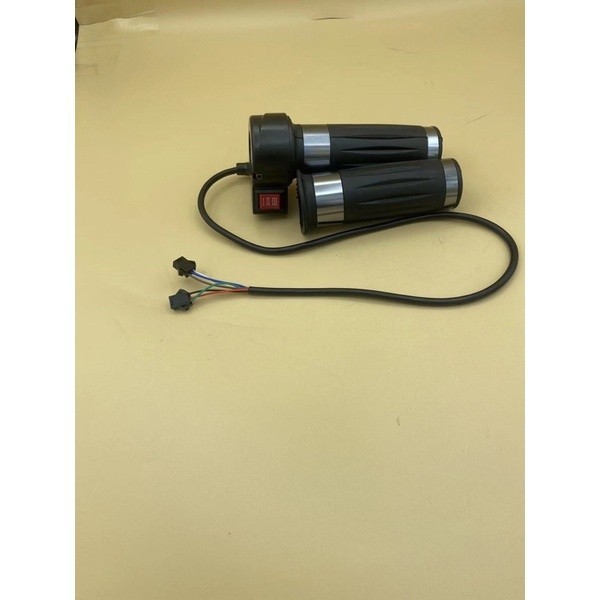 ชุดอะไหล่คันเร่งรถไฟฟ้าสกู๊ตเตอร์รถไฟฟ้าจักรยาน ชุดละ2ชิ้นซ้ายขวา