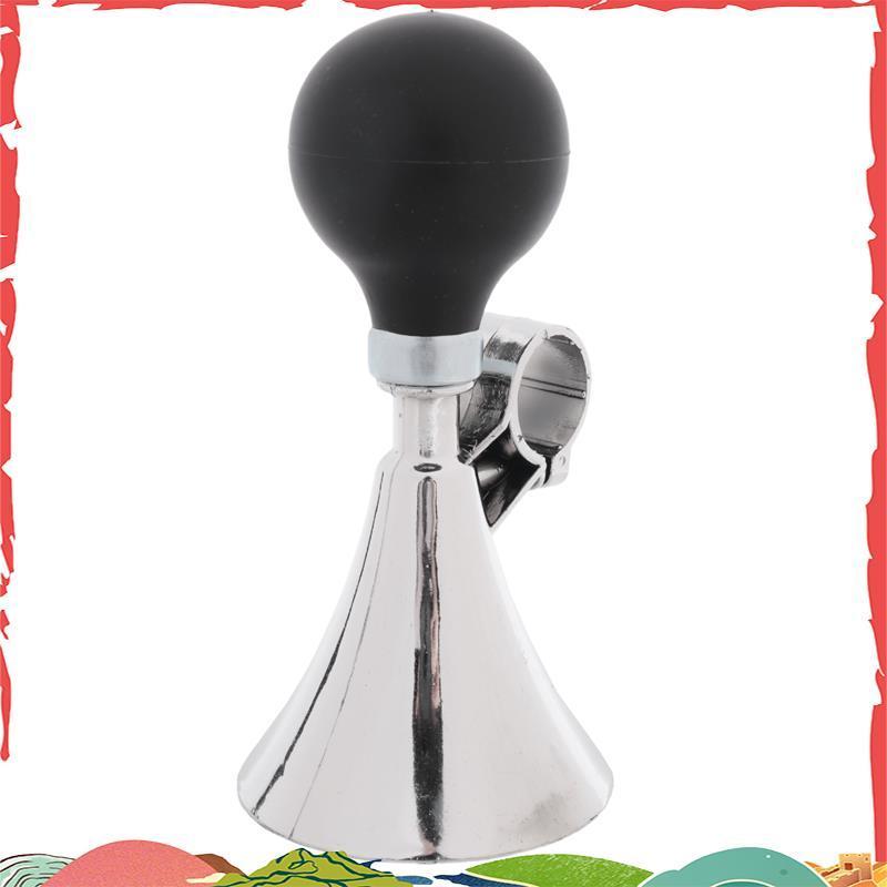 หลอดไฟยางสีดำ 21 มม ก้านแฮนด์บาร์ แตรลมและทรัมเพ็ตสำหรับจักรยาน