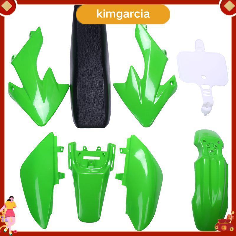 kimgarcia ชุดตกแต่งครบวงจรสำหรับรถจักรยานยนต์ออฟโรด ขนาด 50140Cc สีเขียว ประกอบเองได้ง่ายๆ