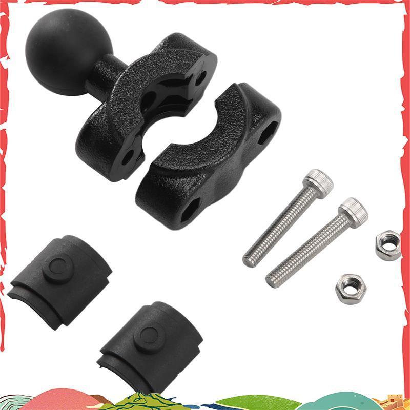 Rail Mount 1 นิ้ว Ball รถ Headrest รถจักรยานยนต์สกู๊ตเตอร์กระจกมองหลัง Stem Bar Mount สาหรับ Min สาหรับ
