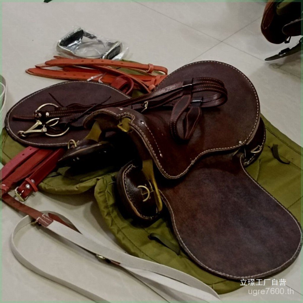 เข็มขัดหนังวัวแท้เกริน สไตล์อังกฤษ ดีไซน์แหวนทองเหลืองหนา จากแบรนด์ Takahashi