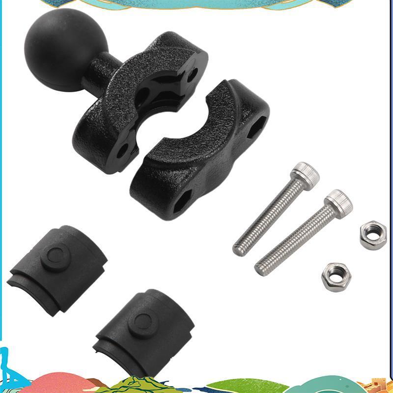 แท่นวางกล้องแบบลูกปืน ขนาด 1 นิ้ว สำหรับหัวพิงศีรษะ หรือติดบนแฮนด์รถจักรยานยนต์และสกู๊ตเตอร์ พร้อมกระจกมองหลัง