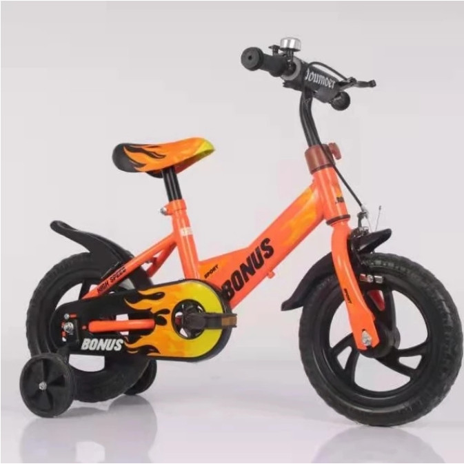 จักรยานเด็ก มีเบรก แถมกระดิ่ง จักรยาน12นิ้ว จักรยานเด็กผู้หญิง จักรยานเด็กผู้ชาย จักรยานเด็กล้อโฟม ของเล่นสนาม