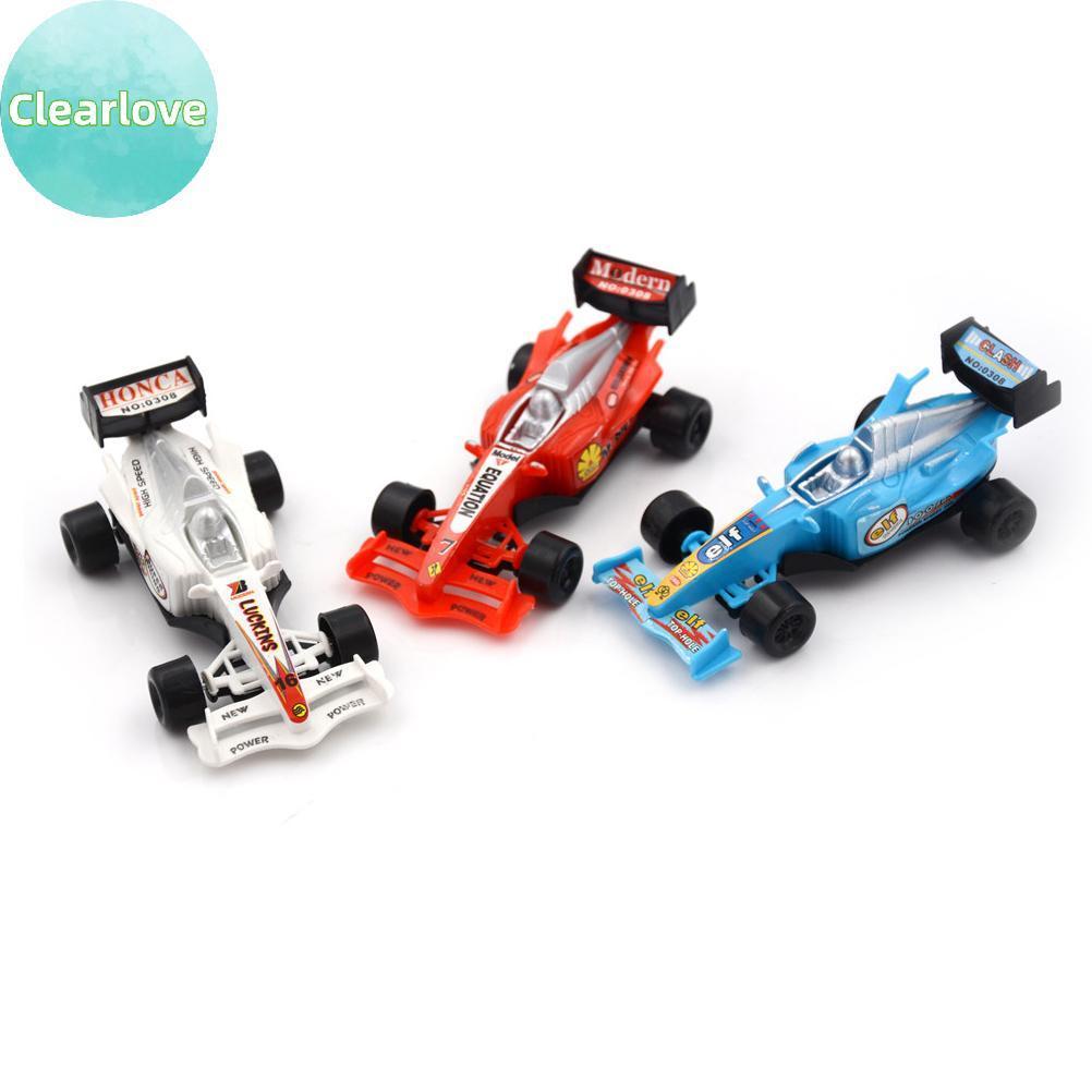 Clearlove โมเดลแข่งใหม่ แสดงอัตโนมัติ F1 Equation รถแข่ง ดึง ba รถของเล่น TH