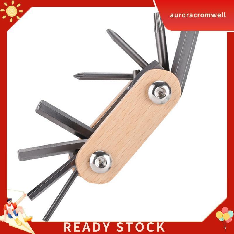 เครื่องมือซ่อมจักรยานแบบพกพา พร้อมไขควงและประแจ สำหรับจักรยานเสือภูเขา