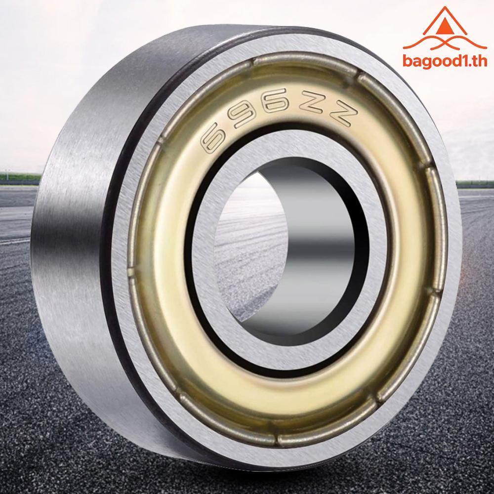 แบริ่งเหล็กคาร์บอนสำหรับสเก็ตบอร์ดและสกู๊ตเตอร์ ปิดผนึกลื่นไหลทนทาน