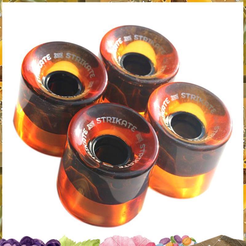 เหล็กฉากสำหรับเรือและล้อสเก็ตบอร์ด สีส้ม 4 ชิ้น