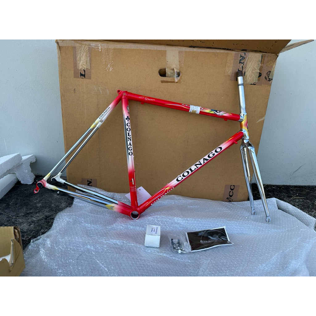 2026 Frameset Colnago master 30th red colour year2018 nos new old stock
