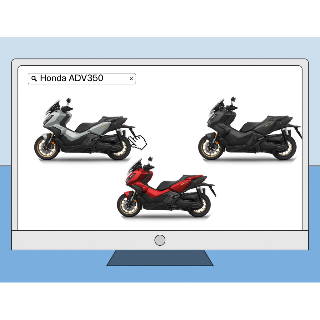 Honda ADV350มีหน้าร้านส่งฟรี กทม ใกล้เคียง