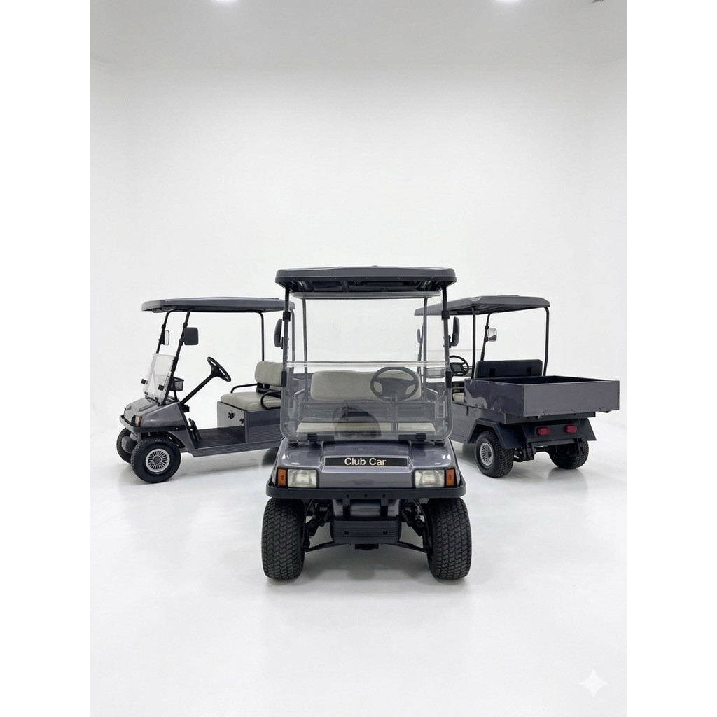 รถกอล์ฟไฟฟ้าClub Car ปรับสภาพใหม่