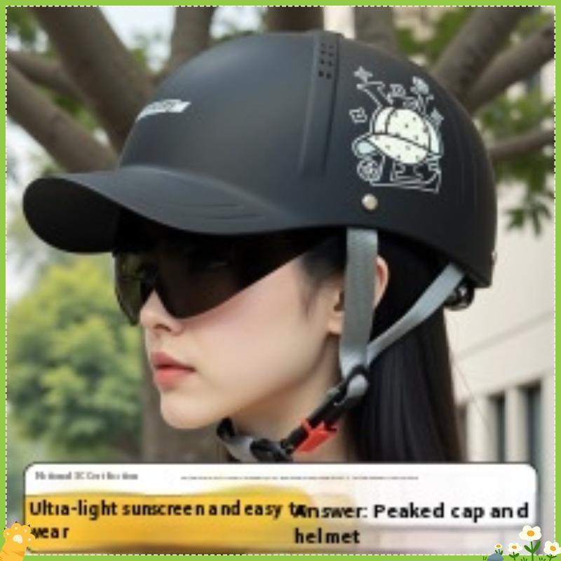 JL 1 ชิ้นรถจักรยานยนต์ครึ่งหมวกกันน็อคเบสบอลหมวกสไตล์สาหรับ Cafe Racer Chopper สกู๊ตเตอร์ความปลอดภัยหมวกแข็งครึ่งหน้าวินเทจหมวกฤดูร้อน null